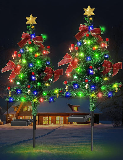 Solar-Weihnachtsdekorationen Baumlichter