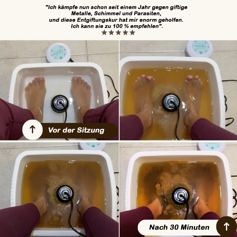 Healifeco™ Ionic Foot Spa - Entgiftung und Reinigung zu Hause!